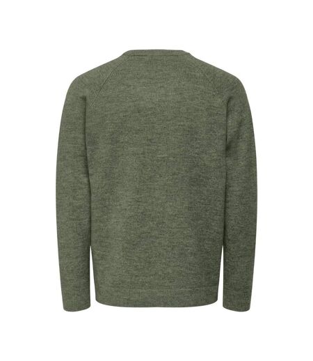 Pull kaki homme only & sons thomas