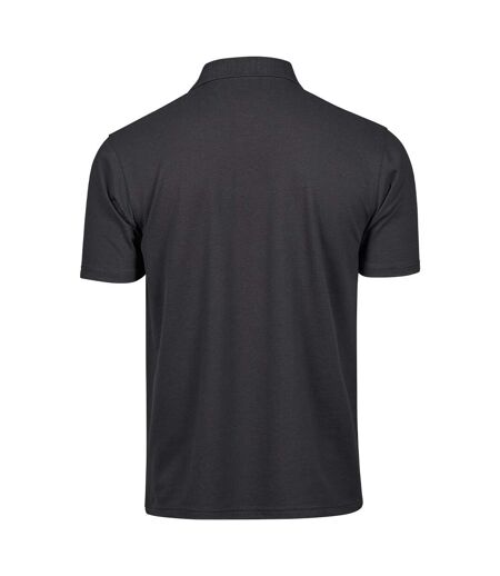 Tee Jays Mens Power Pique Polo Shirt (Dark Grey)