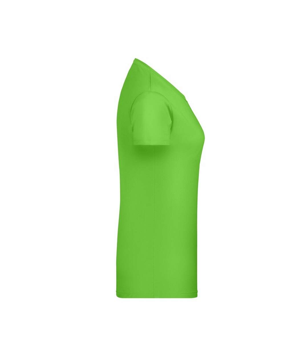 T-shirt Basic Femme Vert Citron James And Nicholson-3