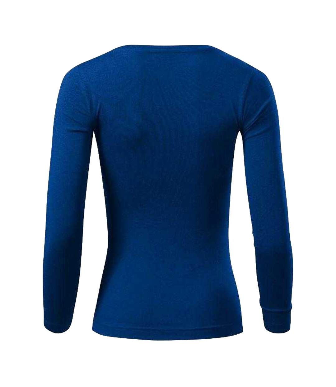 T-shirt Manches Longues Motif/style Uni Femme Bleu Roi Malfini-2