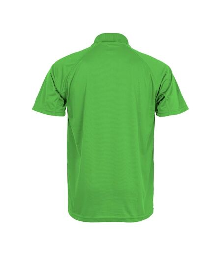 Spiro Impact Mens Performance Aircool Polo T-Shirt (Lime) - UTBC4115