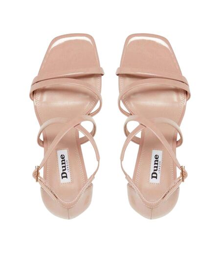 Womens/ladies Stiletto Heel Sandals Blush Dune London