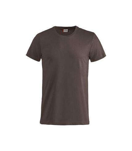 Clique Mens Basic T-Shirt (Dark Mocha)