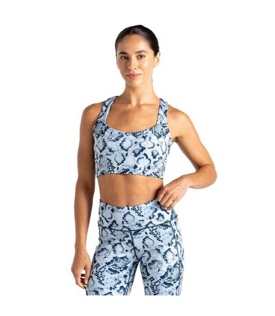 Womens/ladies Swift Iii Snake Print Sports Bra Skyway Dare 2B