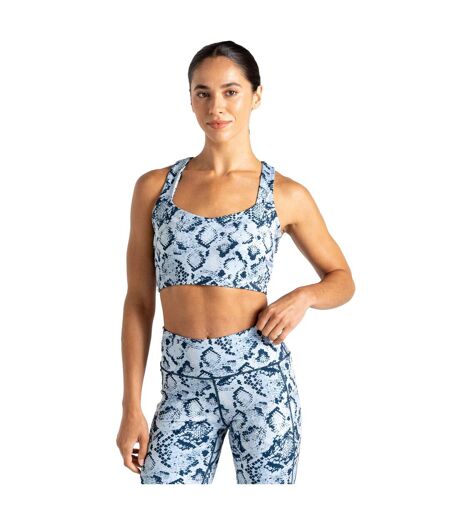 Womens/ladies Swift Iii Snake Print Sports Bra Skyway Dare 2B