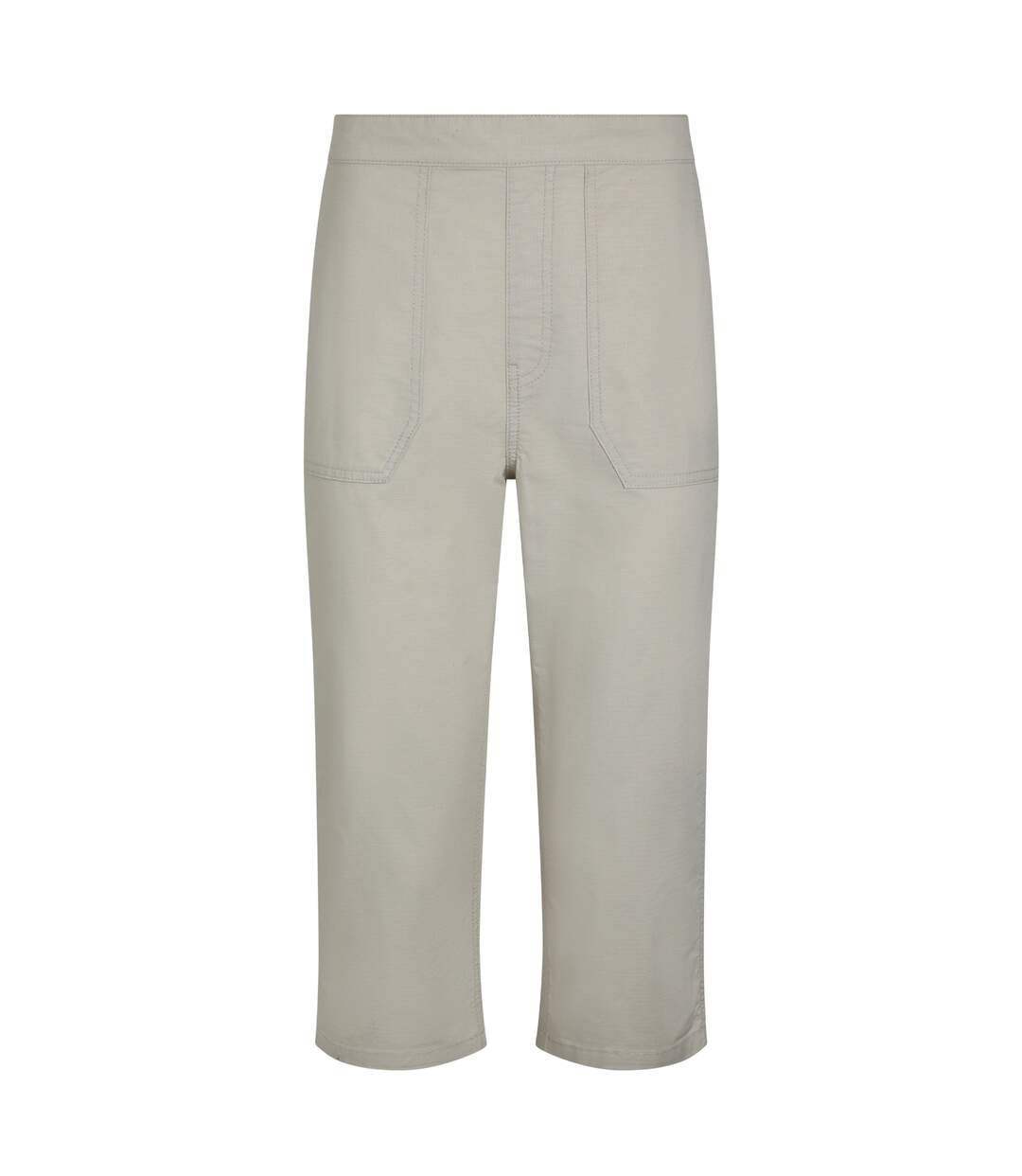 Womens/ladies anyar ripstop 3/4 length trousers oyster Weird Fish-1