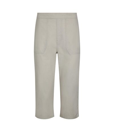 Womens/ladies anyar ripstop 3/4 length trousers oyster Weird Fish