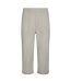 Womens/ladies anyar ripstop 3/4 length trousers oyster Weird Fish-1