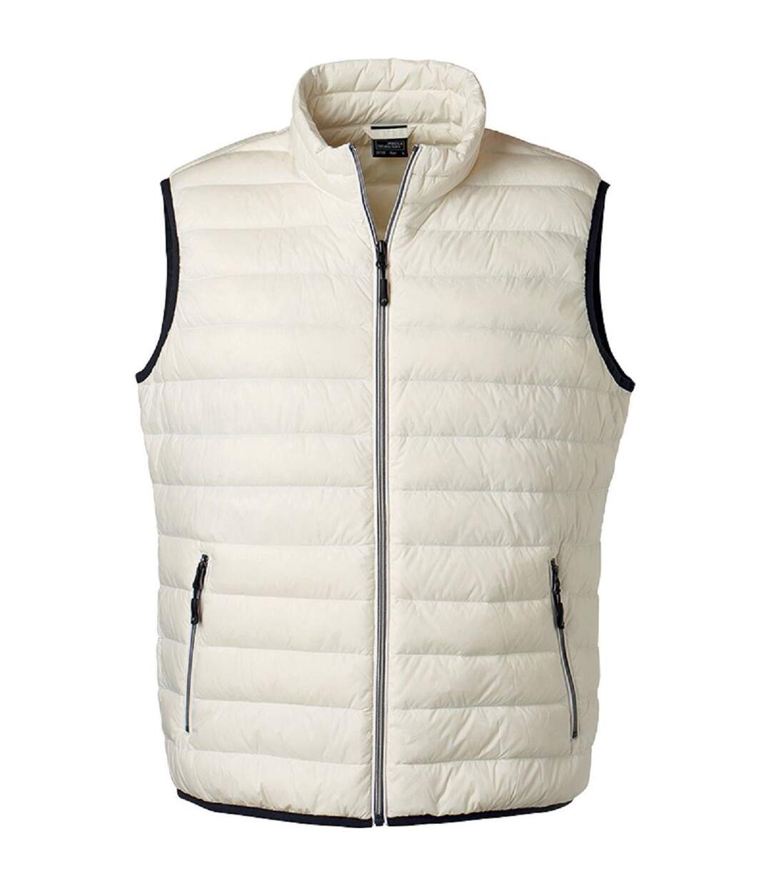 Bodywarmer duvet - JN1138 - blanc cassé - Homme