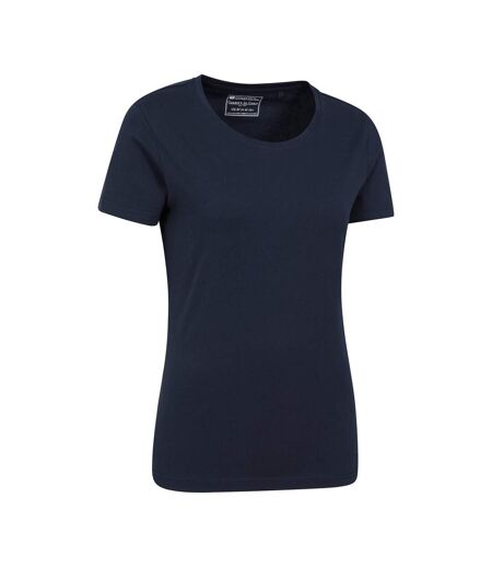 T-shirt basic femme bleu marine Mountain Warehouse