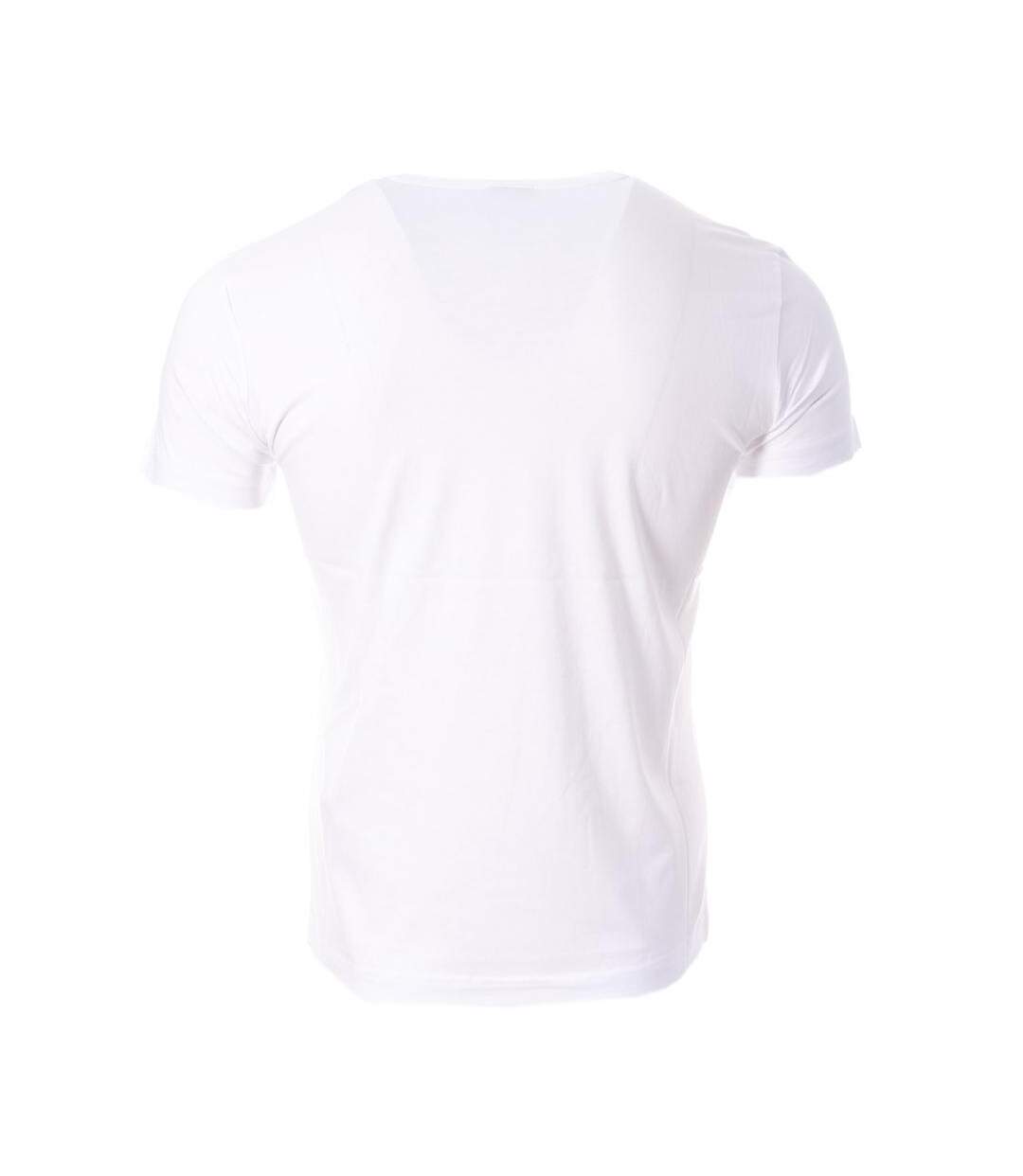 T-Shirt blanc/noir homme diesel diegor1 - 3xl-2