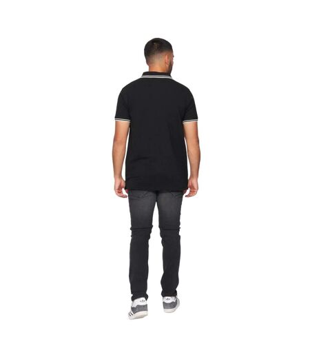 Polo dexon homme noir One True Saxon