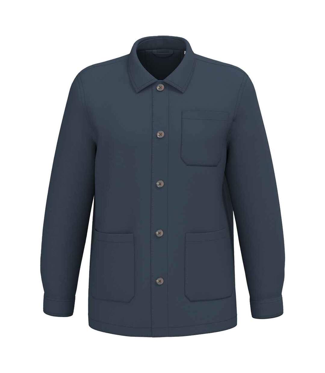 Veste De Travail Homme Bleu Marine Délavé Native Spirit-1