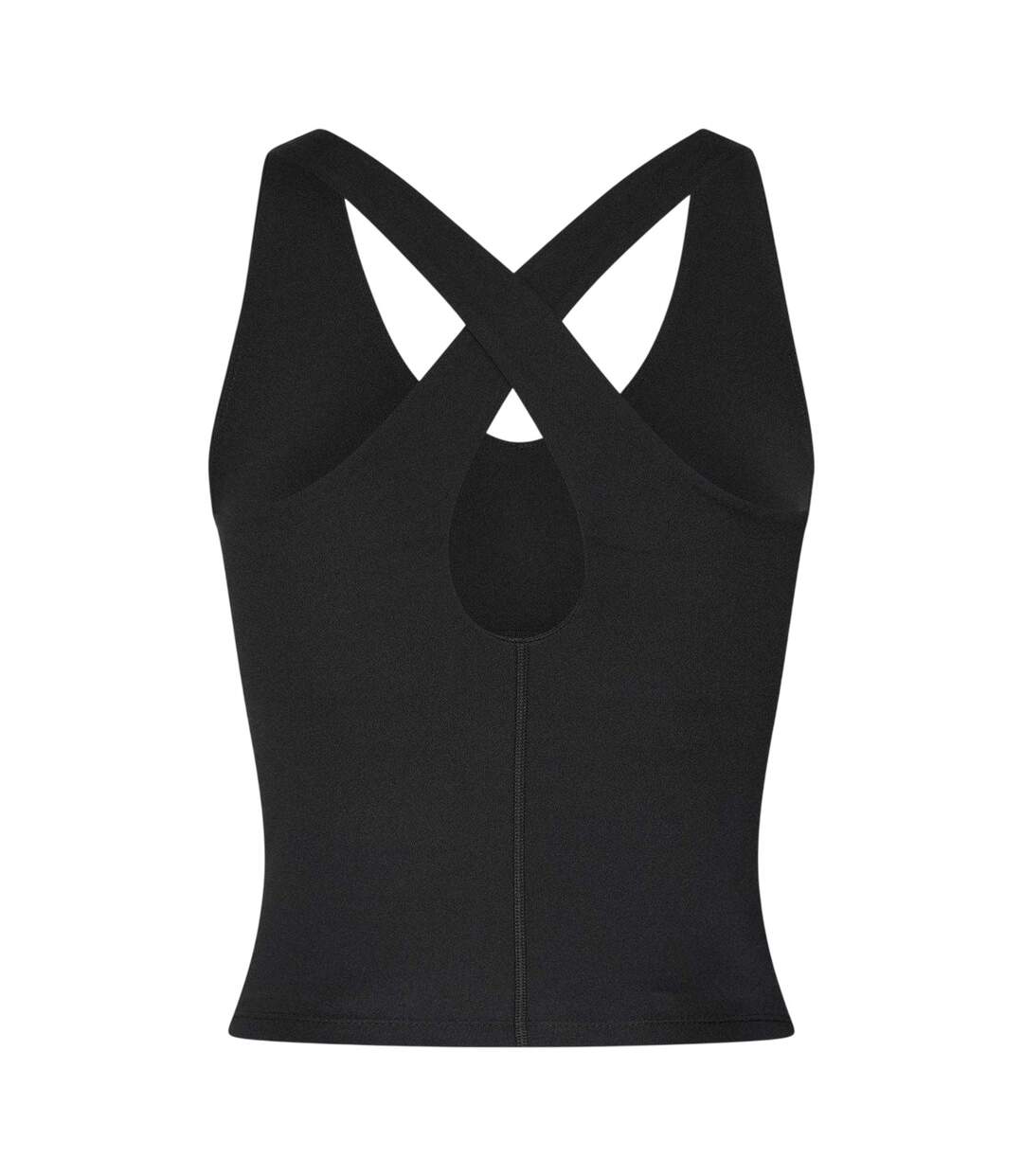 Womens/ladies V Neck Slim Tank Top Black Girlfriend Collective-3