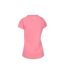 T-shirt De Sport Manches Courtes Viktoria Femme Rose Trespass-2