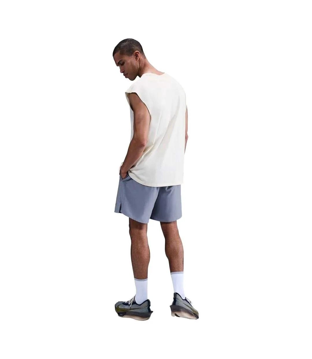 Short De Course Challenger Homme Bleu Indigo Nike-3