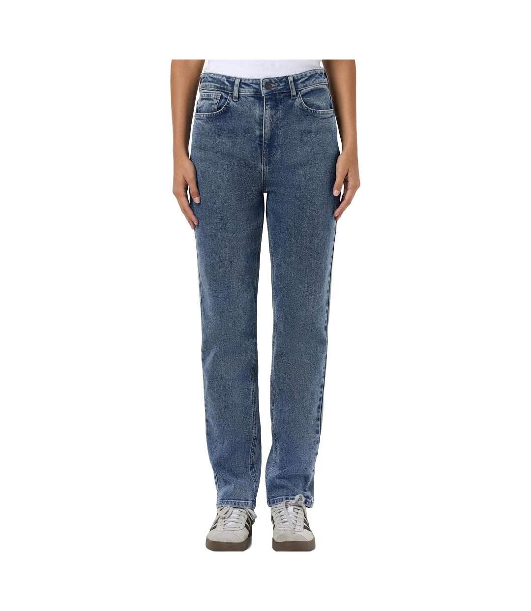 Jean mom bleu femme noisy may daisy-1
