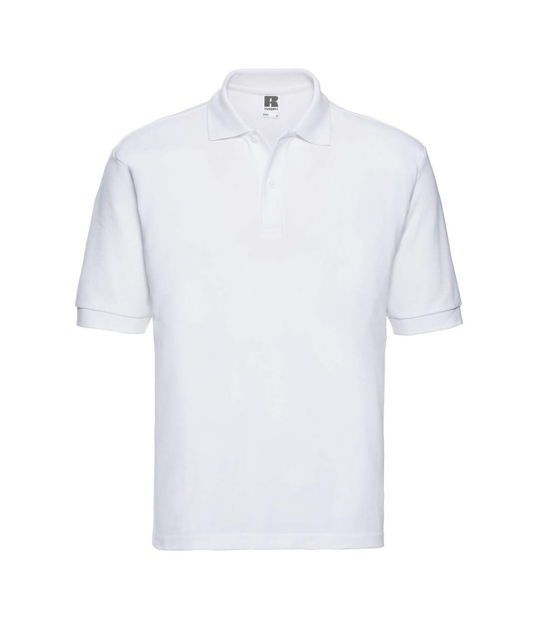 Polo classic homme blanc Russell-1