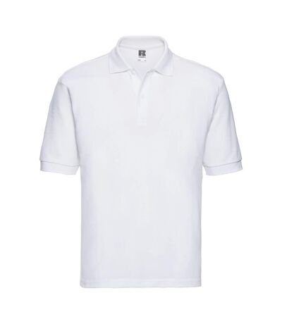 Polo classic homme blanc Russell