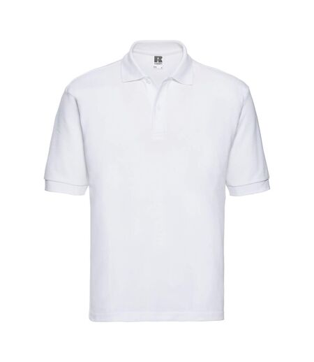 Polo classic homme blanc Russell