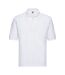 Polo classic homme blanc Russell-1