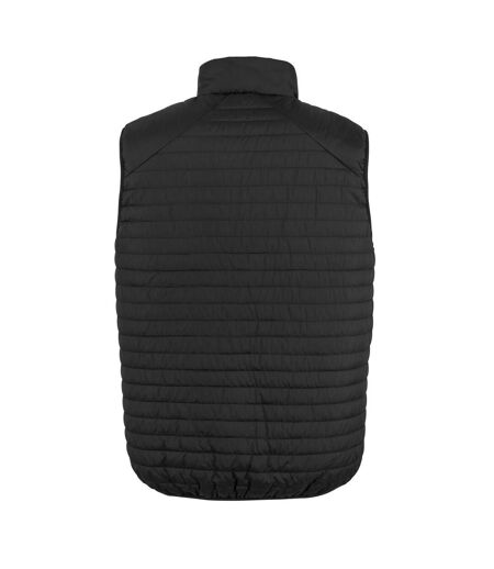 Result Unisex Adult Thermoquilt Vest (Black/Orange)