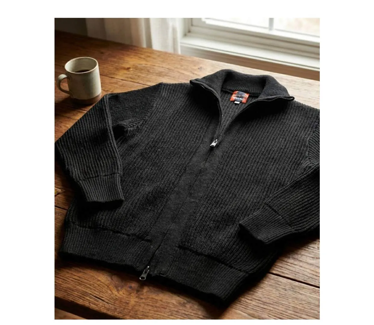 Gilet col camionneur D186-3