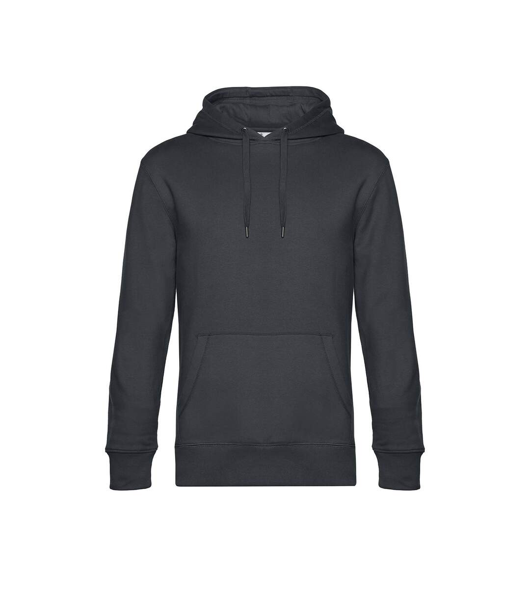 Mens King Hooded Sweater Asphalte B&C-1