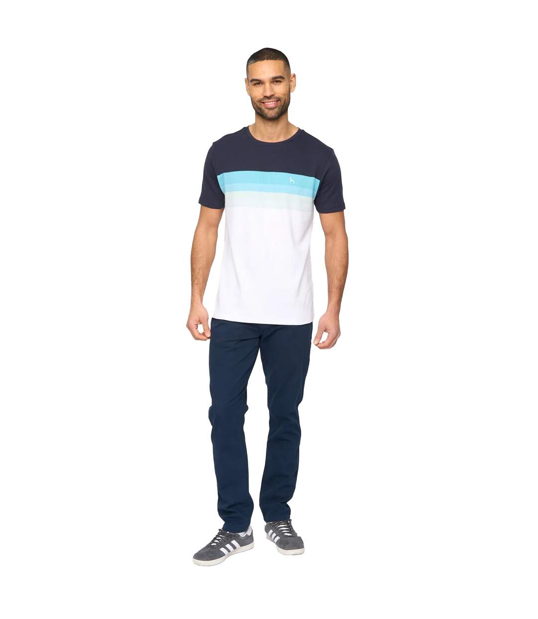 Chino Stokland Homme Bleu Marine Bewley & Ritch-1