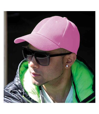 Result Unisex Core Memphis 6 Panel Baseball Cap (Pink) - UTBC3044