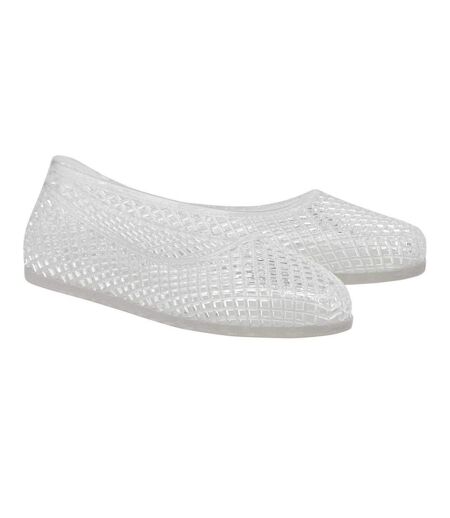 Womens/ladies Iro Jelly Shoes Clear Ancient Greek Sandals