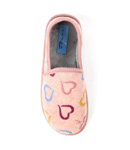 Chaussons Joyful Femme Rose Lunar