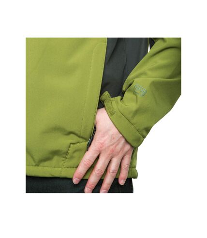 Trespass Mens Strathy II Softshell Jacket (Cedar Green)