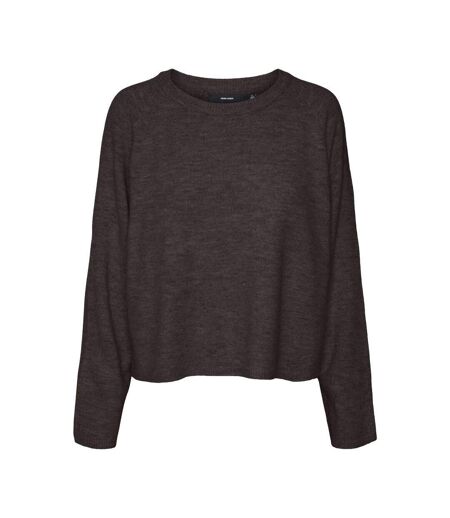 Pull marron femme vero moda jupiters