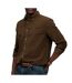 Chemise marron homme superdry classic-1