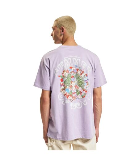 Mens Summer Of Love Oversized T-shirt Lilas Mister Tee