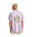 Mens Summer Of Love Oversized T-shirt Lilas Mister Tee-4