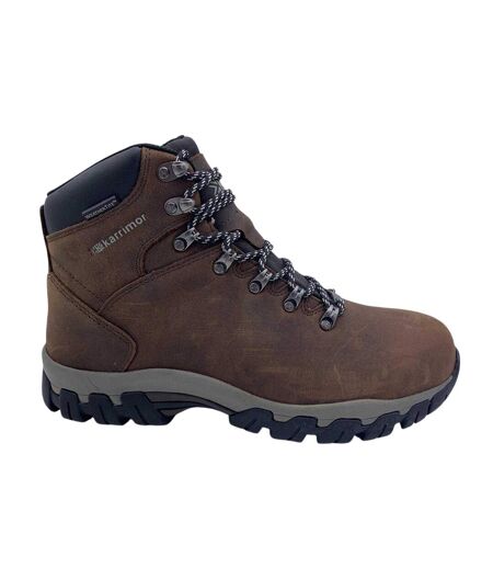 Chaussures Montantes De Marche Homme Marron Karrimor