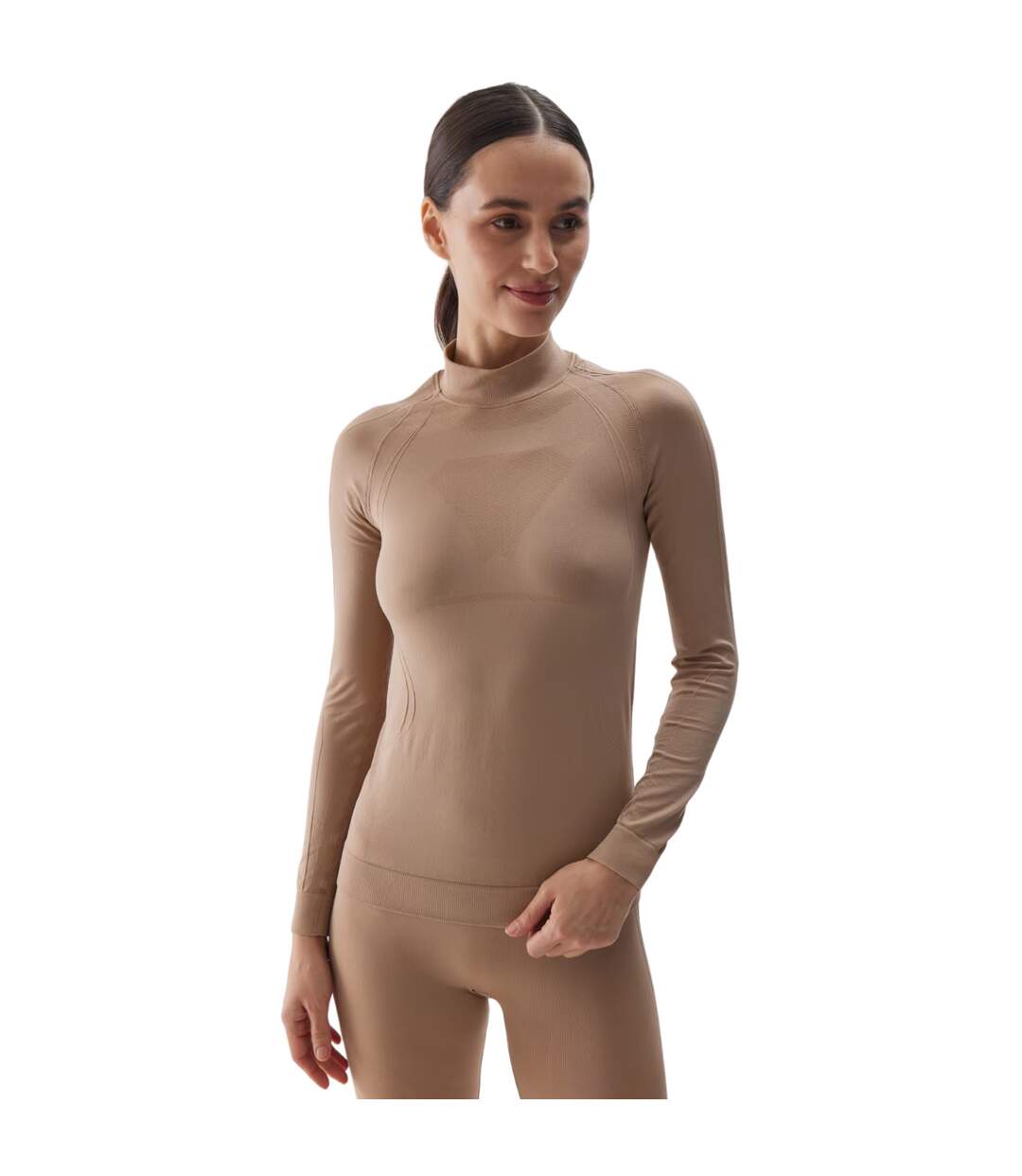 Haut Thermique Femme Marron 4F-2