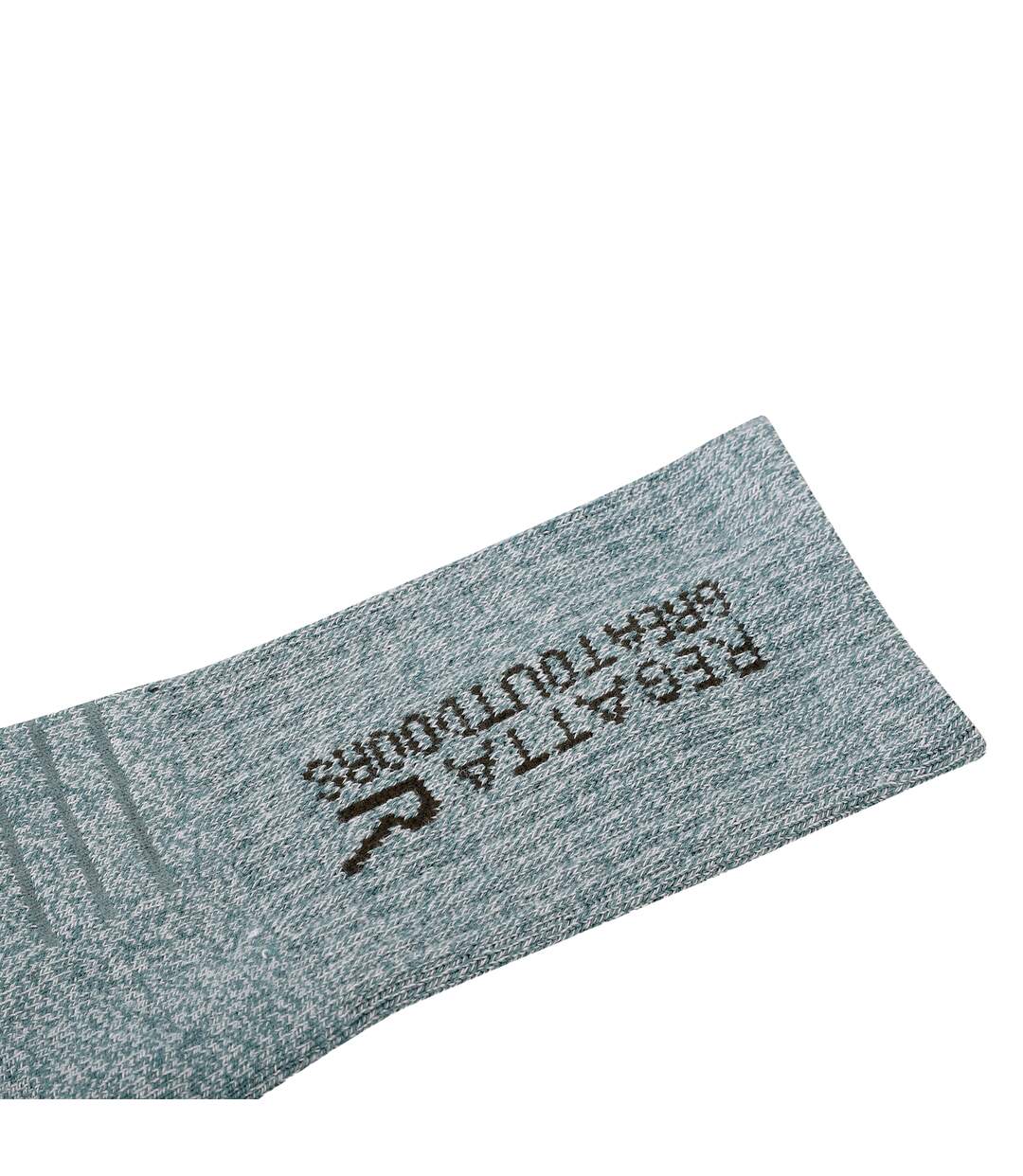 Chaussettes Femme Vert Sombre Gris Pâle Regatta-3