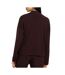 Sweat marron foncé femme soul studio knitwear-2