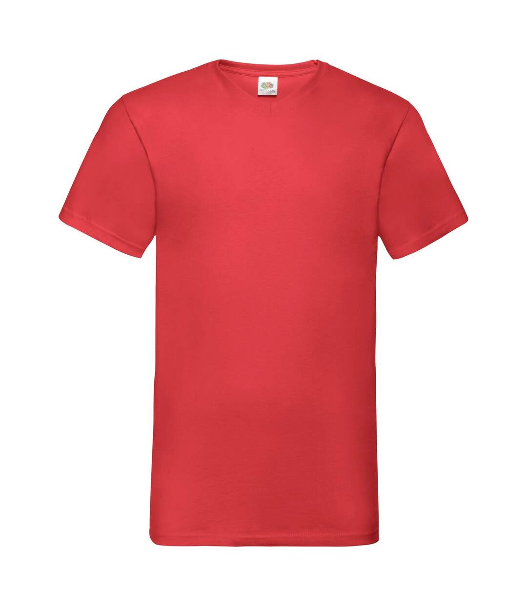 T-shirt à manches courtes homme rouge Fruit of the Loom