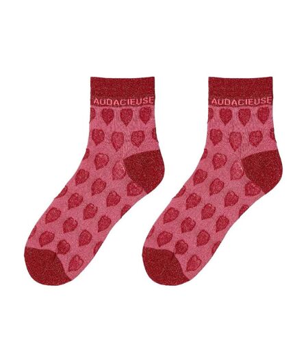 Chaussettes rouge femme stella green audacieuse