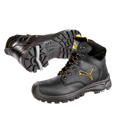 Chaussures montante Puma Borneo Black Mid S3 SRC