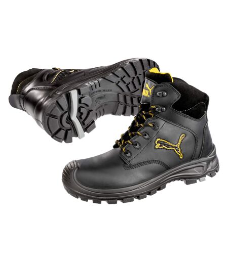 Chaussures  montante Puma Borneo Black Mid S3 SRC