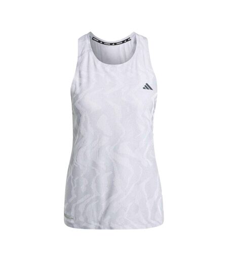 Débardeur Sans Manches Motif/style Géométrique Ultimate Femme Argenté Imprimé Adidas