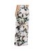 Pantalon noir à fleurs femme billabong split spirit-2