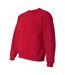 Unisex adult heavy blend crew neck sweatshirt antique cherry red Gildan-3