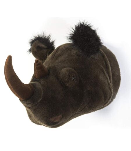 Peluche trophée mural Savane Rhinocéros Michael