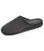 Isotoner Chaussons Mules homme semelle à mémoire de forme-1